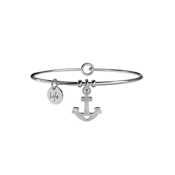 Bracciale Kidult Donna Symbols in Acciaio Cubic Zirconia 231604 - 231604